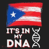 It's In My Dna Puerto Rico Flag Puerto Rican Boricua Hat thumb 2