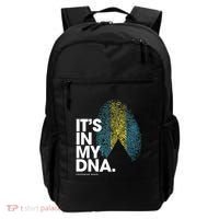 Its In My Dna Bahamas Flag Gift Bahamian Roots Gift Backpack thumb 0