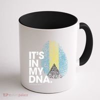 Its In My Dna Bahamas Flag Gift Bahamian Roots Gift Coffee Mug thumb 1