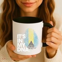 Its In My Dna Bahamas Flag Gift Bahamian Roots Gift Coffee Mug thumb 3