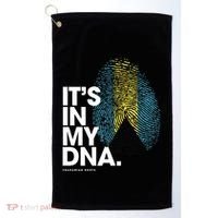 Its In My Dna Bahamas Flag Gift Bahamian Roots Gift Golf Towel thumb 0