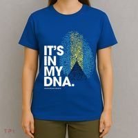 Its In My Dna Bahamas Flag Gift Bahamian Roots Gift T-Shirt thumb 4