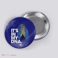 Its In My Dna Bahamas Flag Gift Bahamian Roots Gift Button thumb 0