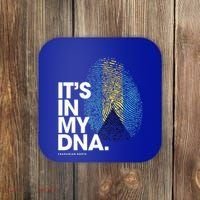 Its In My Dna Bahamas Flag Gift Bahamian Roots Gift Coaster thumb 0