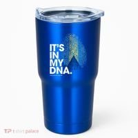 Its In My Dna Bahamas Flag Gift Bahamian Roots Gift Tumbler thumb 0
