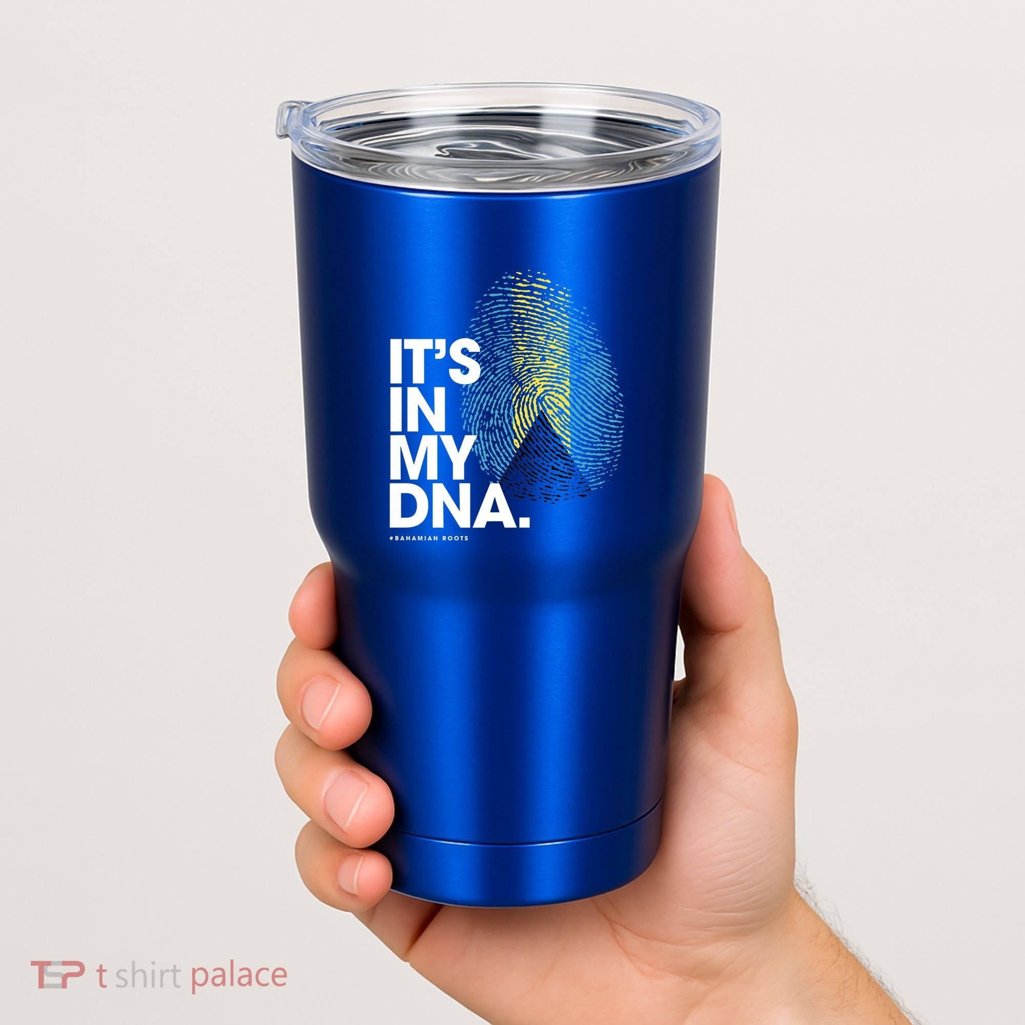 Its In My Dna Bahamas Flag Gift Bahamian Roots Gift Tumbler