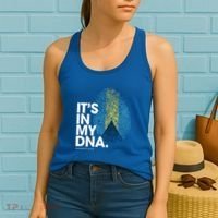 Its In My Dna Bahamas Flag Gift Bahamian Roots Gift Women's Tank Top thumb 2