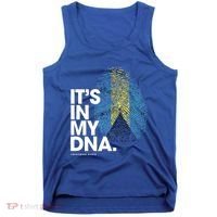 Its In My Dna Bahamas Flag Gift Bahamian Roots Gift Tank Top thumb 0