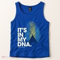 Its In My Dna Bahamas Flag Gift Bahamian Roots Gift Tank Top thumb 2