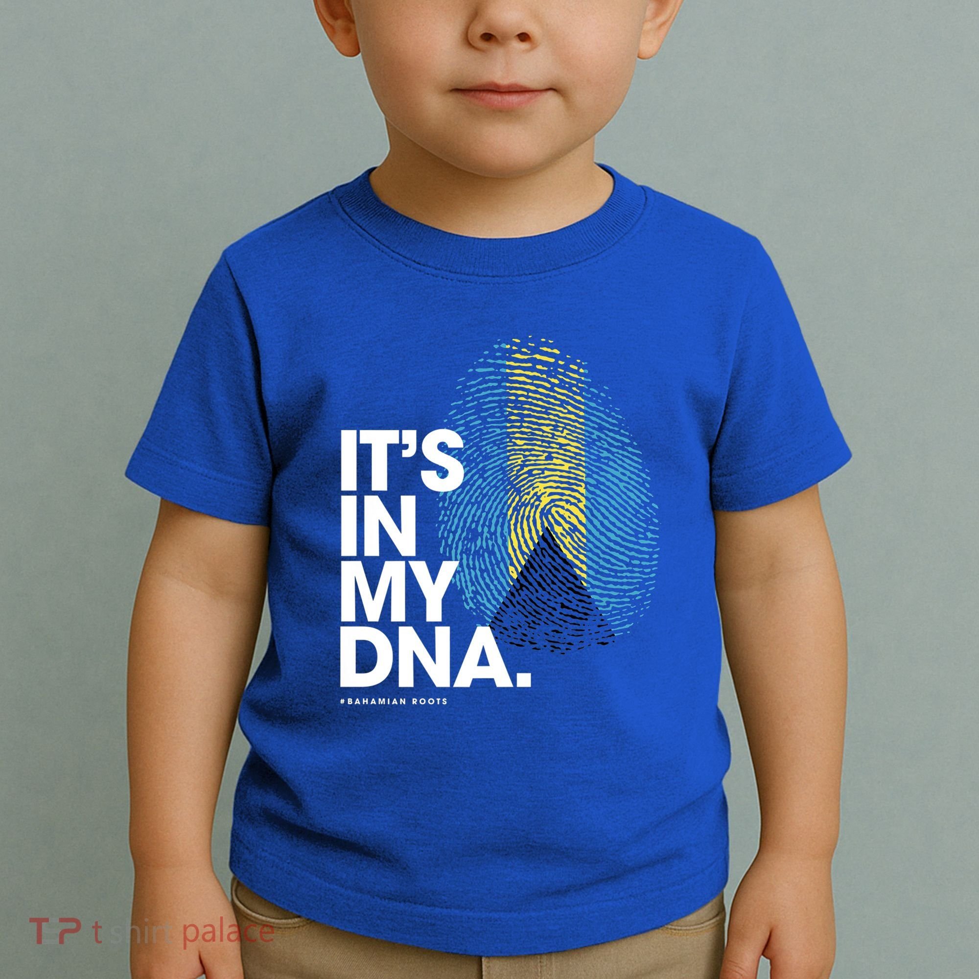 Its In My Dna Bahamas Flag Gift Bahamian Roots Gift Toddler T-Shirt