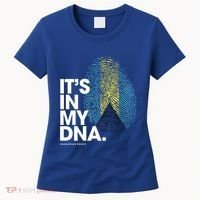 Its In My Dna Bahamas Flag Gift Bahamian Roots Gift Women's T-Shirt thumb 0