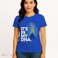Its In My Dna Bahamas Flag Gift Bahamian Roots Gift Women's T-Shirt thumb 4