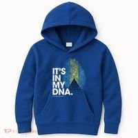 Its In My Dna Bahamas Flag Gift Bahamian Roots Gift Kids Hoodie thumb 0