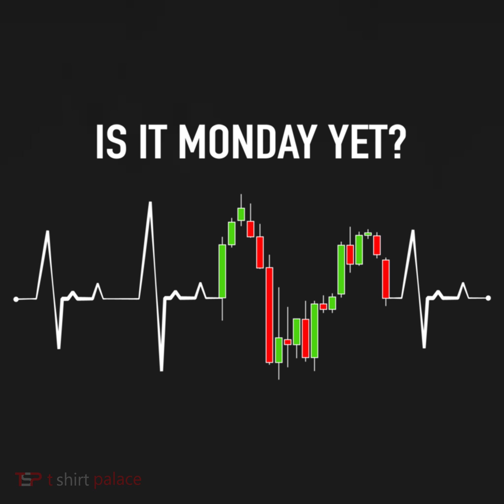 Is It Monday Yet Investor Day Trading Stock Market Trader Gift Women's Hoodie