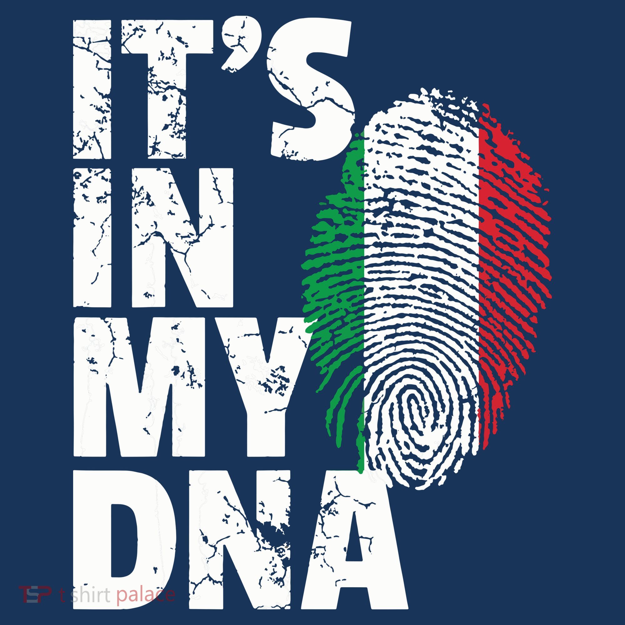 ITS IN MY DNA Italy Flag Italian Men Women Pride Gift Women's Tank Top