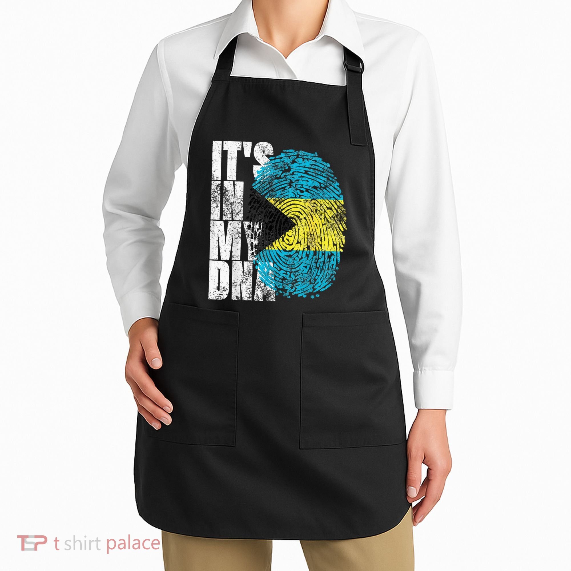 Its In My DNA Bahamas Independence Day Apron