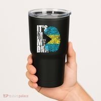 Its In My DNA Bahamas Independence Day Tumbler thumb 2