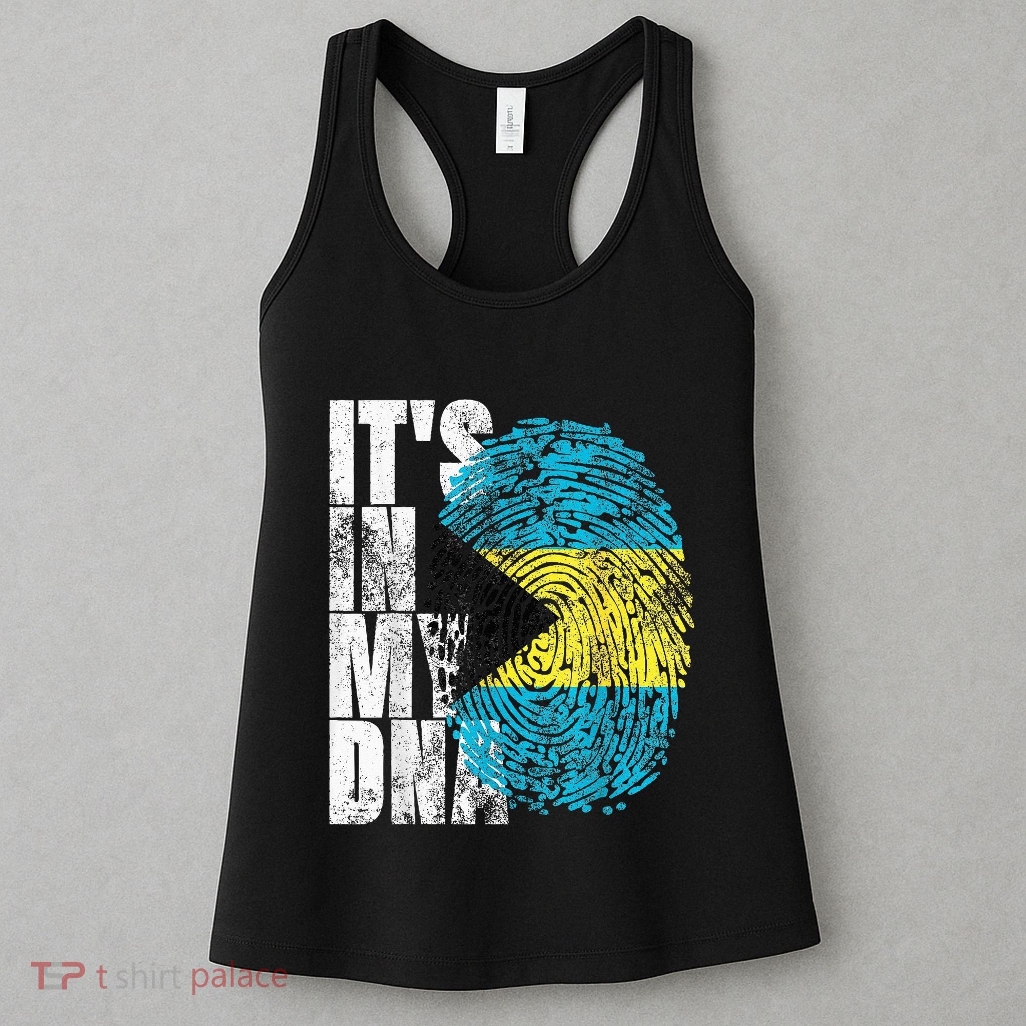 Its In My DNA Bahamas Independence Day Women's Tank Top