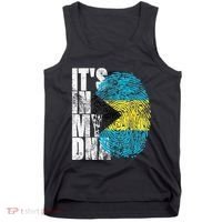 Its In My DNA Bahamas Independence Day Tank Top thumb 0