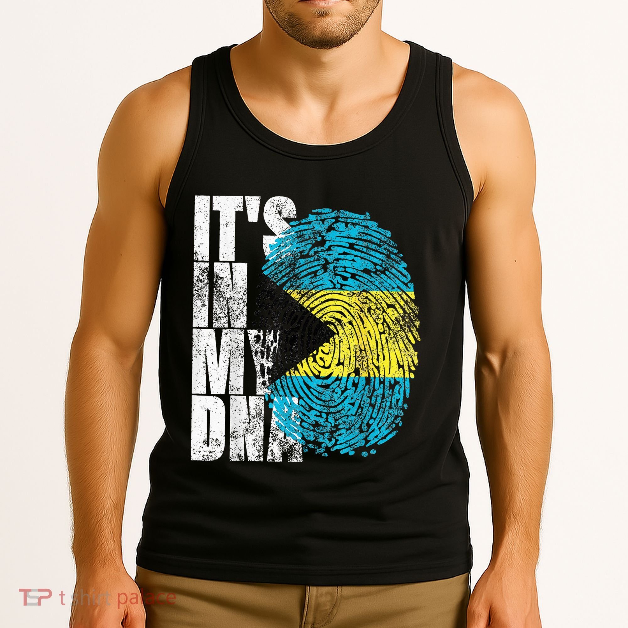 Its In My DNA Bahamas Independence Day Tank Top