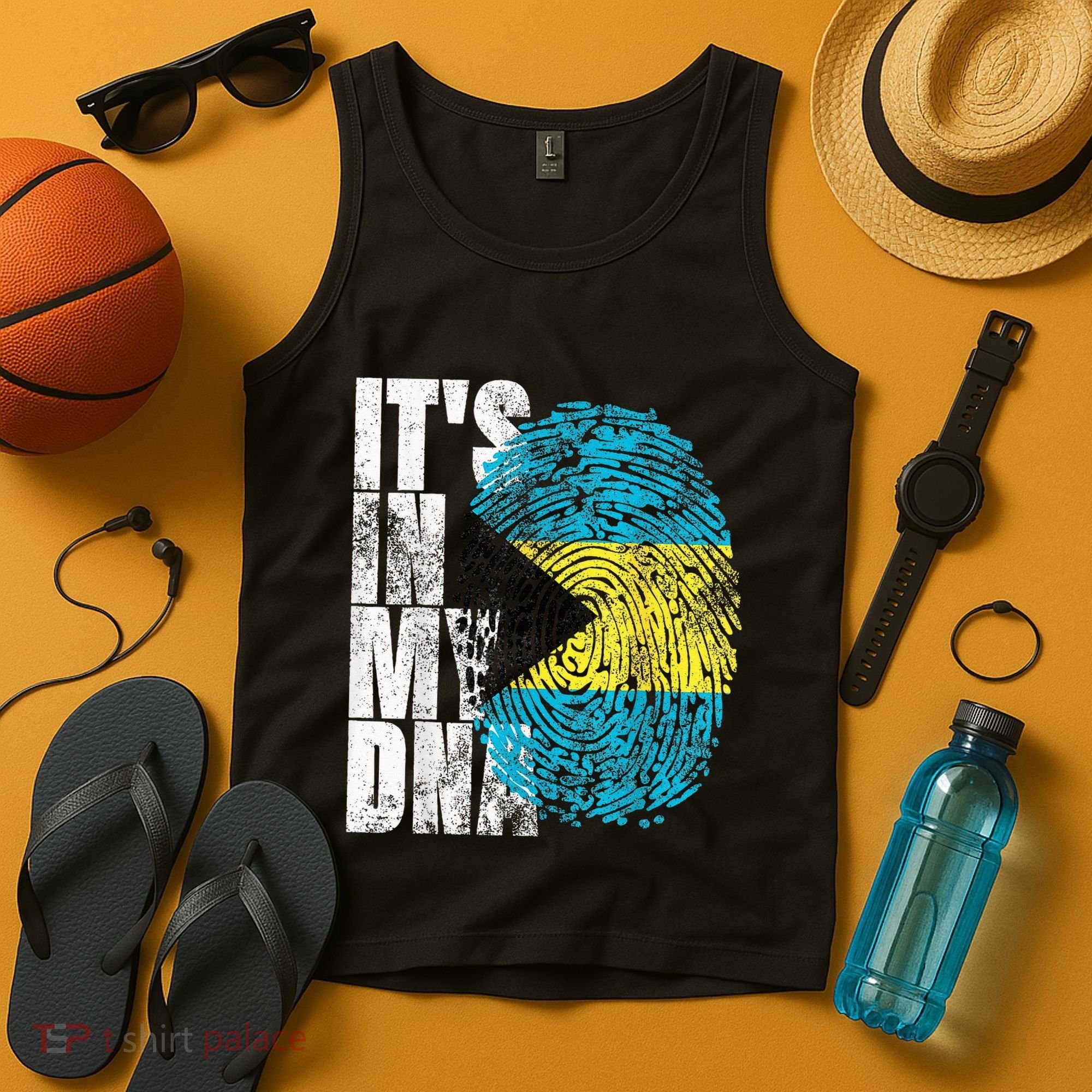 Its In My DNA Bahamas Independence Day Tank Top
