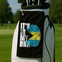 Its In My DNA Bahamas Independence Day Golf Towel thumb 2