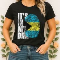 Its In My DNA Bahamas Independence Day Women's T-Shirt thumb 2