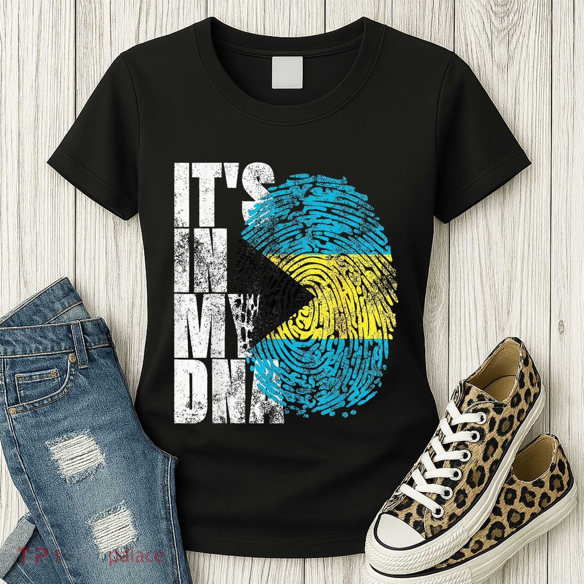 Its In My DNA Bahamas Independence Day Women's T-Shirt
