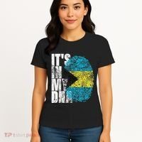 Its In My DNA Bahamas Independence Day Women's T-Shirt thumb 4