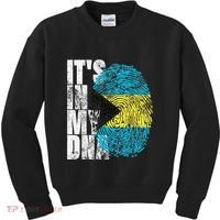 Its In My DNA Bahamas Independence Day Kids Sweatshirt thumb 0