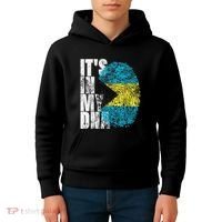 Its In My DNA Bahamas Independence Day Kids Hoodie thumb 4
