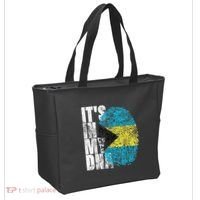 Its In My DNA Bahamas Independence Day Tote Bag thumb 2