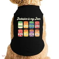 Inclusion Is My Jam Doggie Tank thumb 0