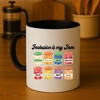 Inclusion Is My Jam Coffee Mug thumb 4