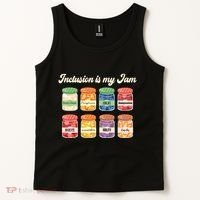 Inclusion Is My Jam Tank Top thumb 2