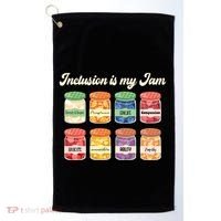Inclusion Is My Jam Golf Towel thumb 0