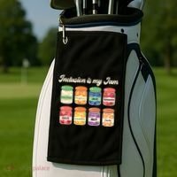 Inclusion Is My Jam Golf Towel thumb 2