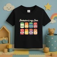 Inclusion Is My Jam Toddler T-Shirt thumb 3