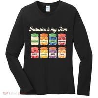 Inclusion Is My Jam Women's Long Sleeve Shirt thumb 0