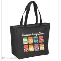 Inclusion Is My Jam Tote Bag thumb 2