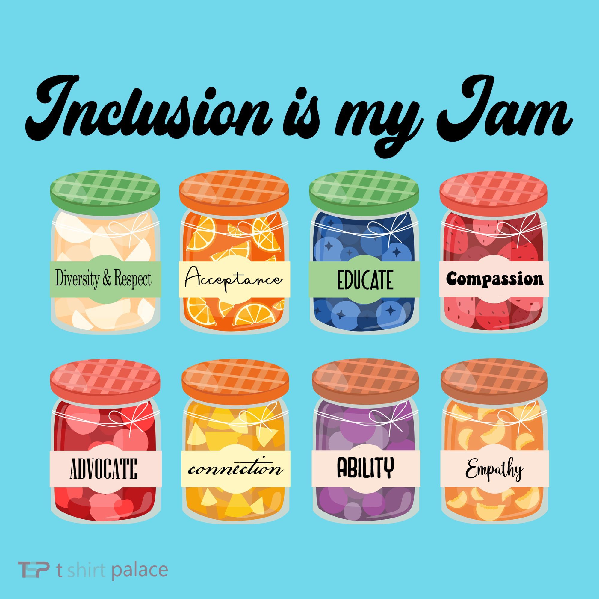 Inclusion Is My Jam Kids Long Sleeve Shirt