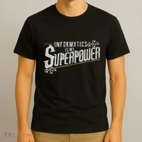 Informatics Is My Superpower Health Informatics Gift T-Shirt thumb 3