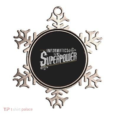 Informatics Is My Superpower Health Informatics Gift Ornament