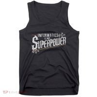 Informatics Is My Superpower Health Informatics Gift Tank Top thumb 0