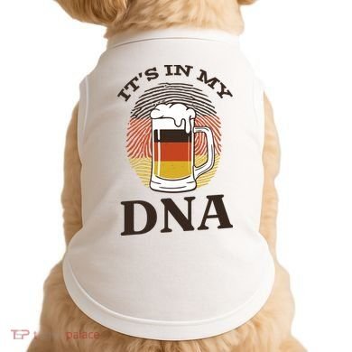 It's In My DNA German Beer Doggie Tank
