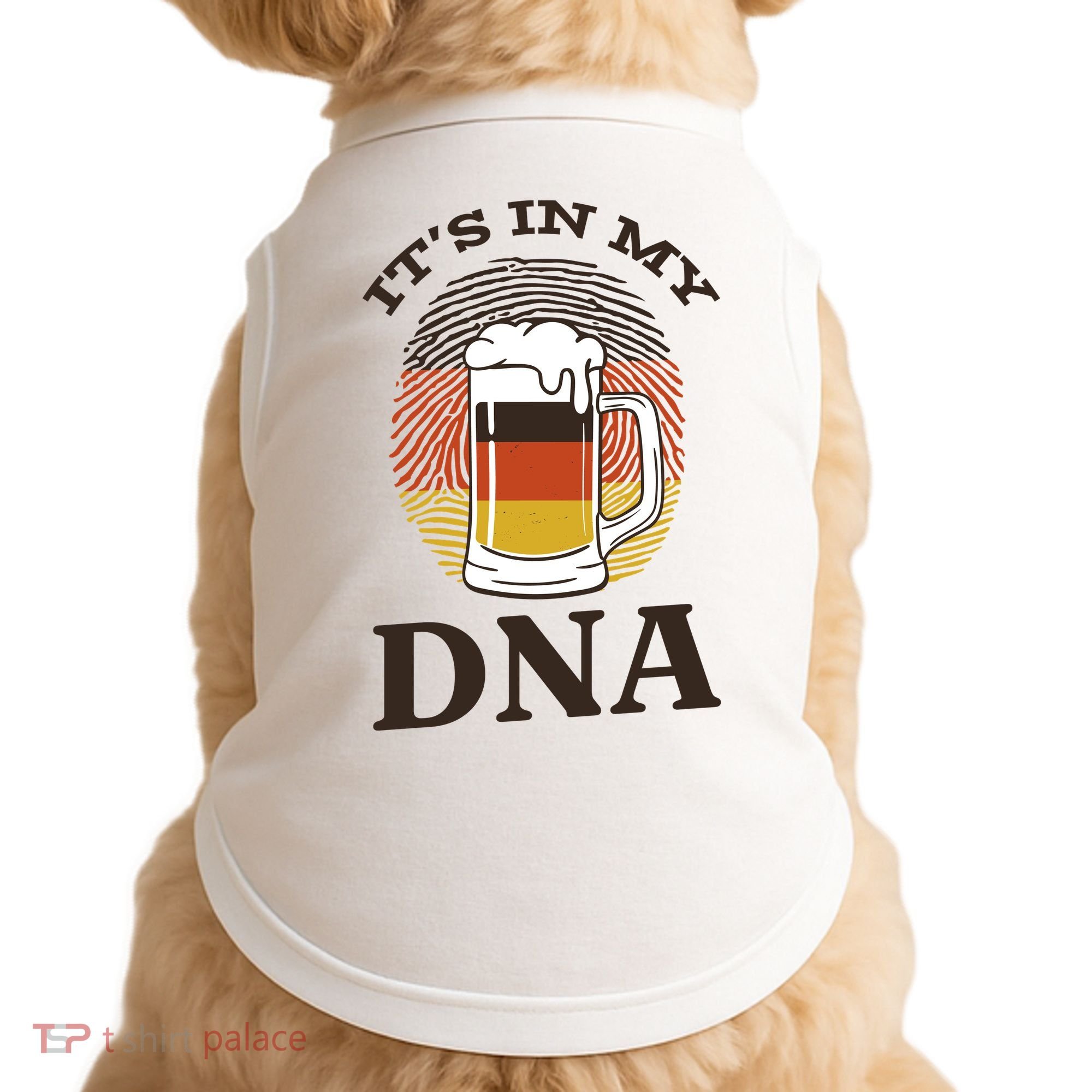It's In My DNA German Beer Doggie Tank