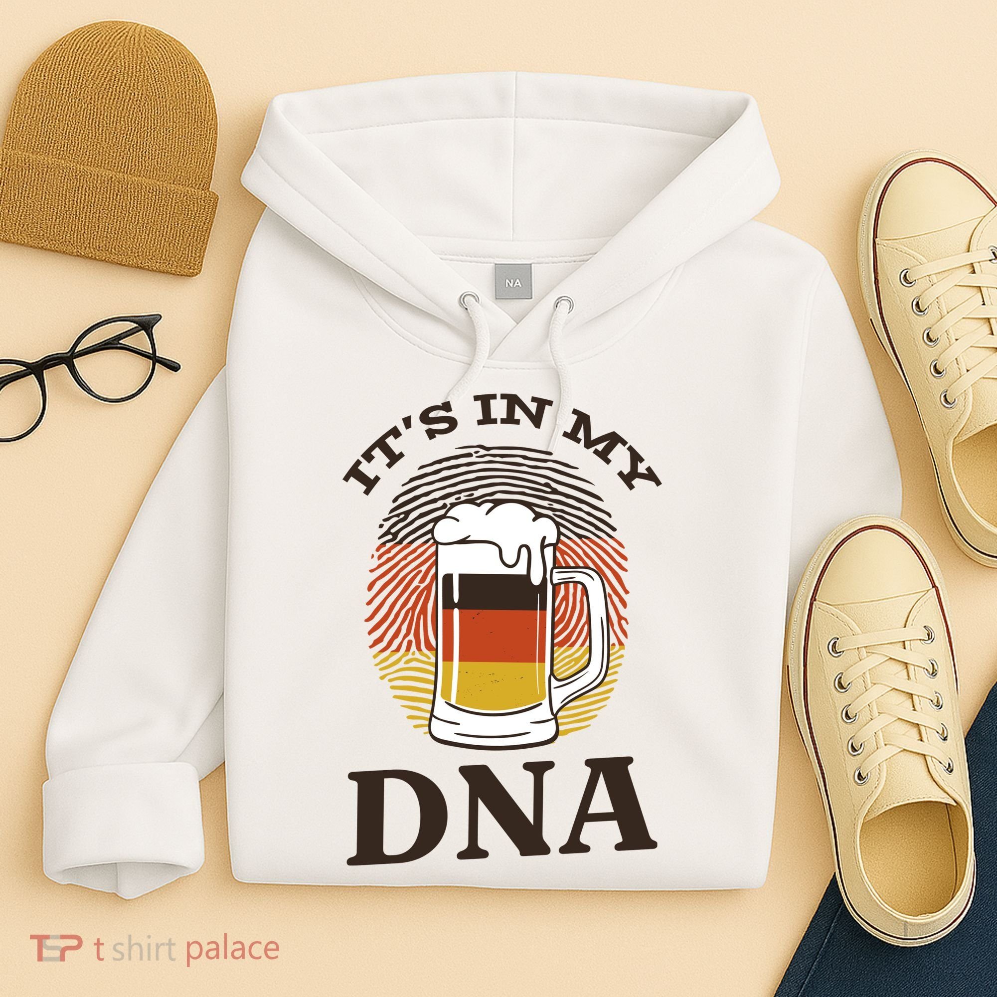 It's In My DNA German Beer Hoodie