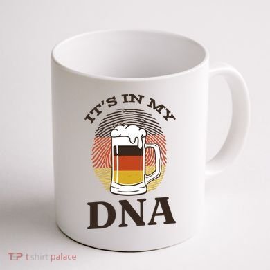 It's In My DNA German Beer Coffee Mug back