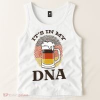 It's In My DNA German Beer Tank Top thumb 2