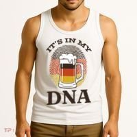 It's In My DNA German Beer Tank Top thumb 3